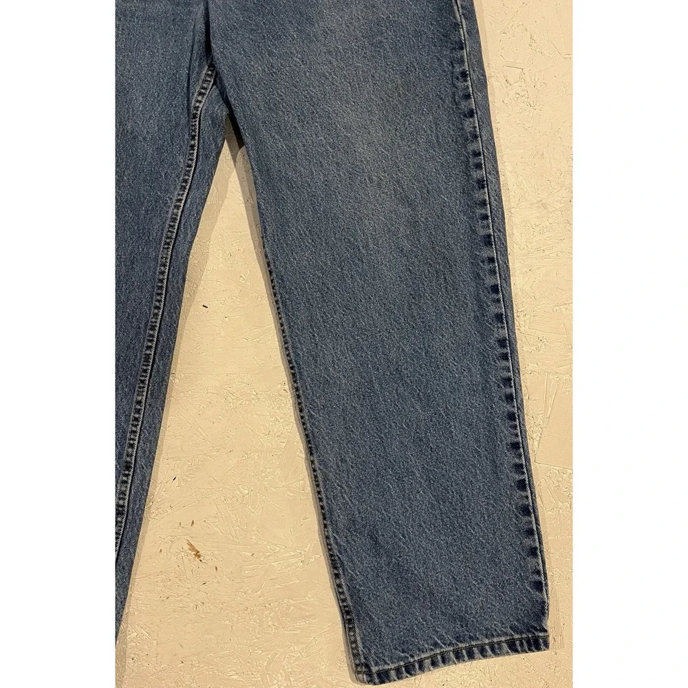 Signature By Levi Strauss And Co Mens Relaxed Fit Blue Straight Jeans Size 38x30